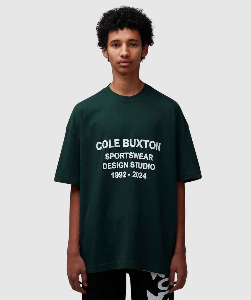 Cole Buxton Design Studio T-Shirt (Forest Green - M) - Size M